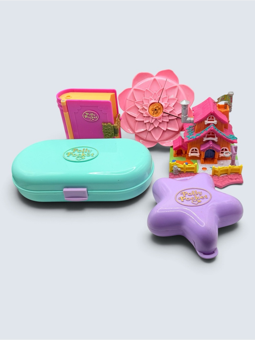 Vintage 1990s Polly Pocket Playsets 1992-1996